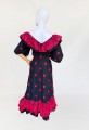 Sukienka w grochy vintage flamenco