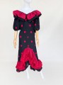 Sukienka w grochy vintage flamenco