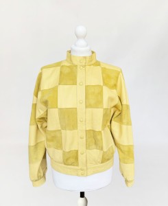 Skórzana kurtka bomberka vintage