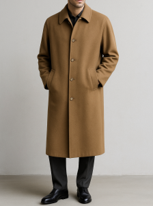 Johnstons of Elgin 100% kaszmir płaszcz vintage 