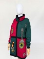 Escada długi sweter vintage 1980s wełna z kaszmirem