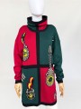 Escada długi sweter vintage 1980s wełna z kaszmirem