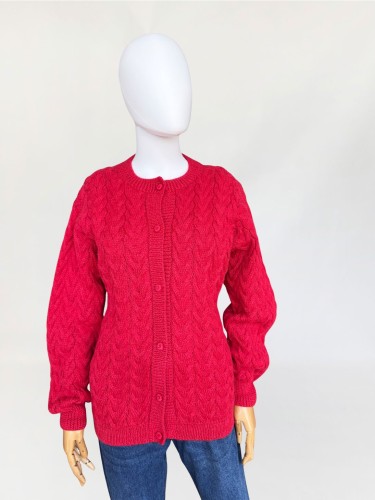 Sweter vintage z Peru 100% alpaca