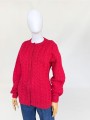 Sweter vintage z Peru 100% alpaca