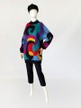 Długi kolorowy sweter z moheru vintage 1980s (6).jpg