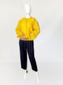 Słoneczny sweter vintage z baby moheru (3).jpg