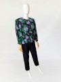 Jedwabna bluzkażakiet vintage 1980s kwiatowe wzory (7).jpg