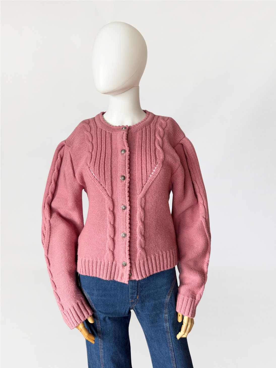 Austriacki sweter vintage 1980s