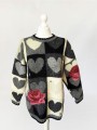 Sweter vintage z graficznym wzorem wełna, alpaka (2).jpg