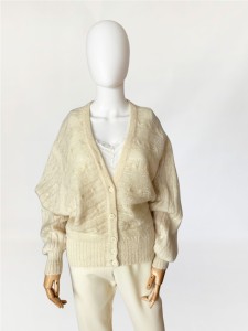 Włoski kardigan vintage z baby moheru