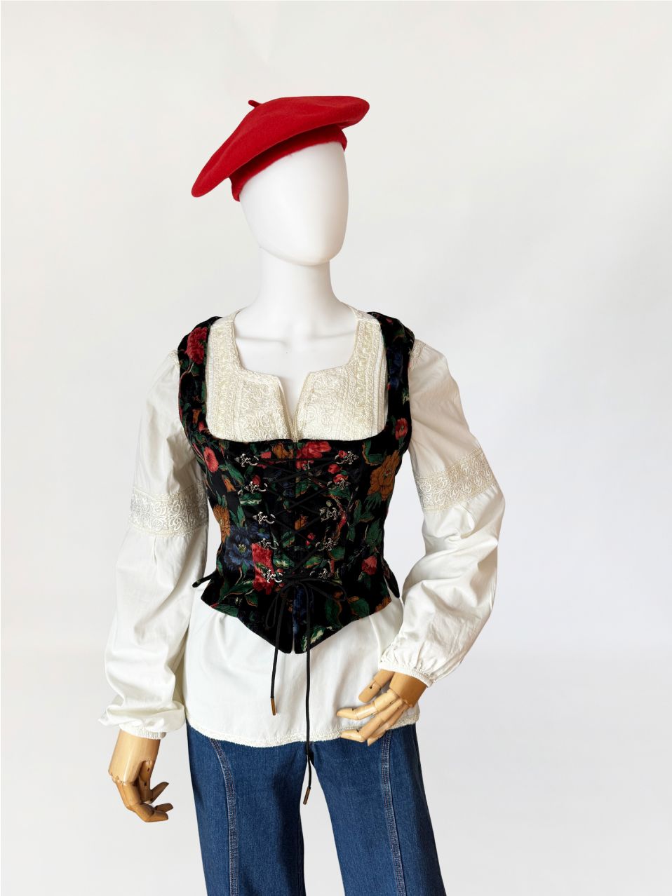 Austriacki gorset vintage