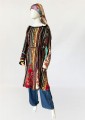 Długi płaszczowy sweter wełniany art knitwear (7).jpg