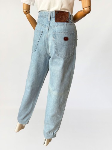 Valentino jeansy mom fit vintage 1980s/1990s
