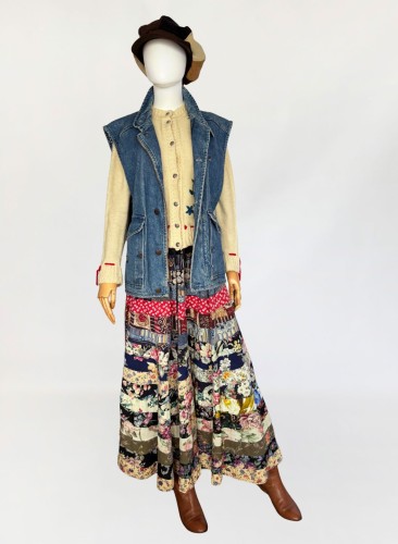 Patchworkowa maxi spódnica vintage (4).jpg