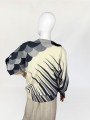 Włoski zdobiony sweter vintage 1980s