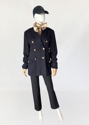 Trussardi marynarka vintage militarna  (7).jpg