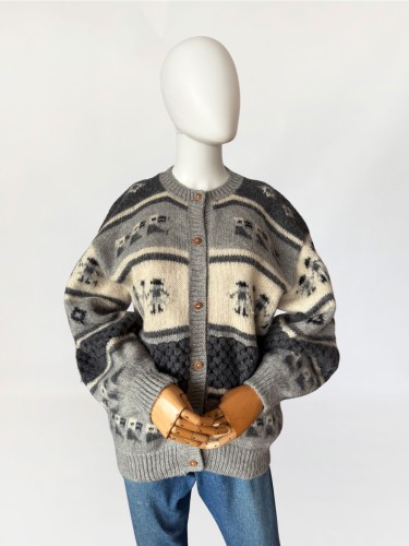 Sweter vintage hand made 100% alpaka (2).jpg