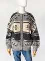 Sweter vintage hand made 100% alpaka.jpg
