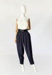 Spodnie vintage z wysokim stanem 1980s/1990s