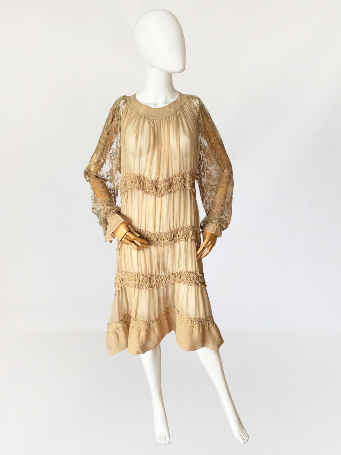 La Perla jedwabna sukienka vintage