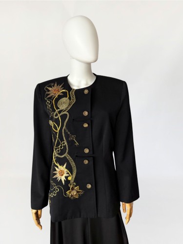 Bogato zdobiona marynarka vintage 1980s (5).jpg