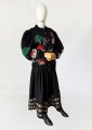 Austriacka wełniana spódnica vintage