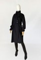 Stefanel czarny płaszcz z wełny dziewiczej.jpg
