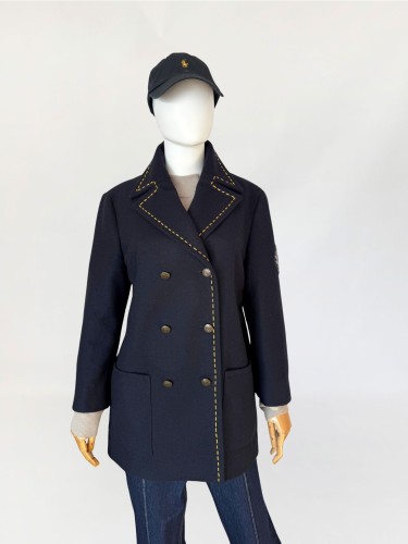 Carla Carini wełniana dwurzędowa marynarka vintage  (5).jpg