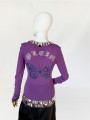 Phillip Plein sweter z kaszmiru y2k ze zdobieniem (6).jpg