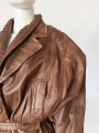 Włoska skórzana kurtka vintage 1980s