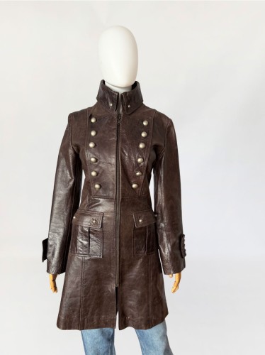 Skórzany płaszcz vintage w napoleońskim stylu (6).jpg
