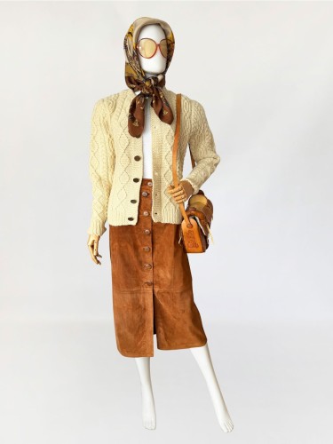 Zamszowa długa spódnica vintage (7).jpg