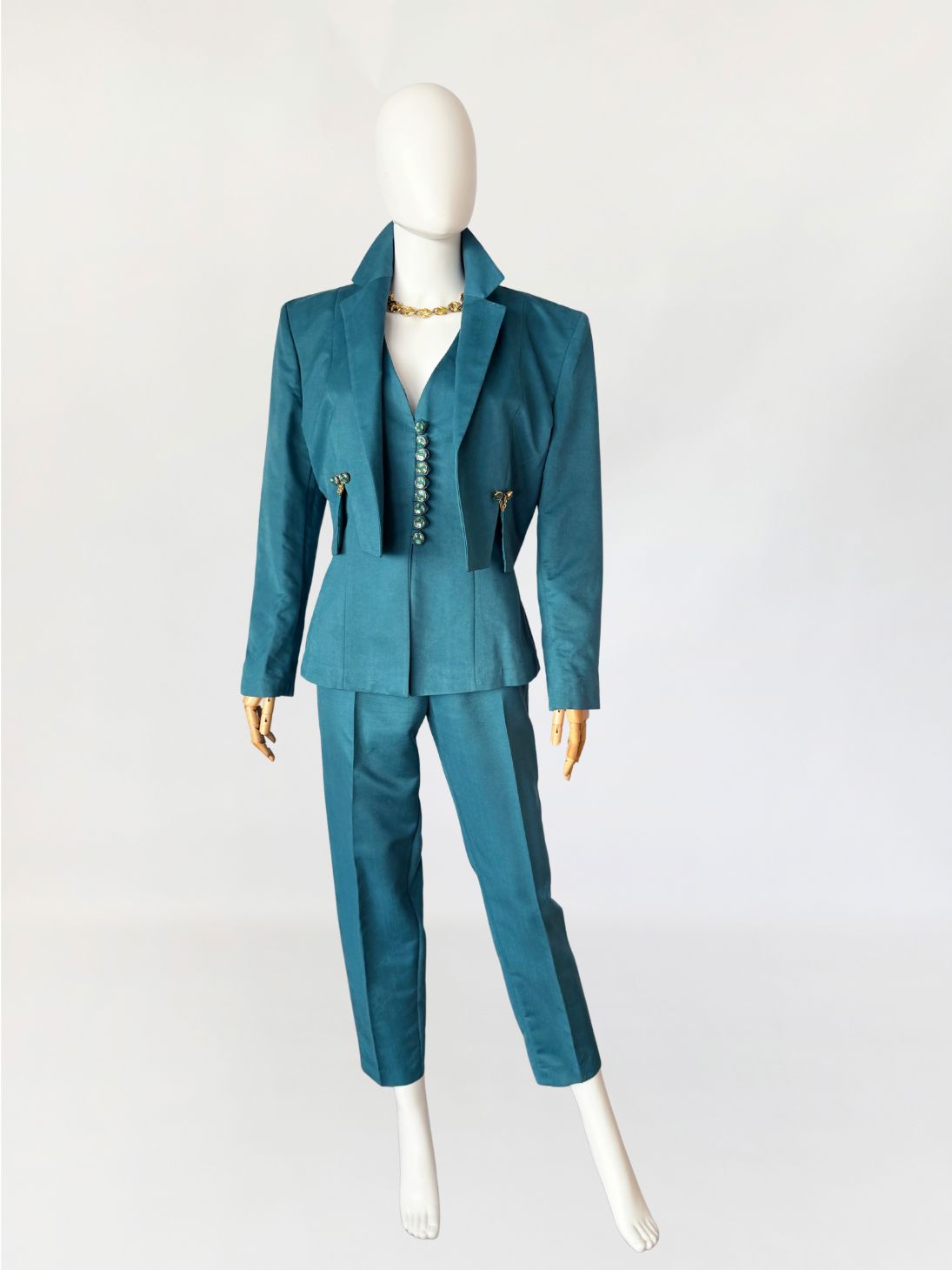 3-częściowy set garnitur vintage 1990s