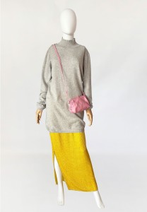 Etam długi sweter 100% kaszmir