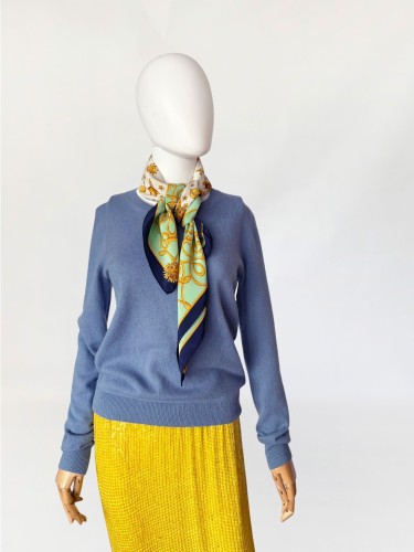 Uniqlo sweter 100% kaszmir indygo (6).jpg