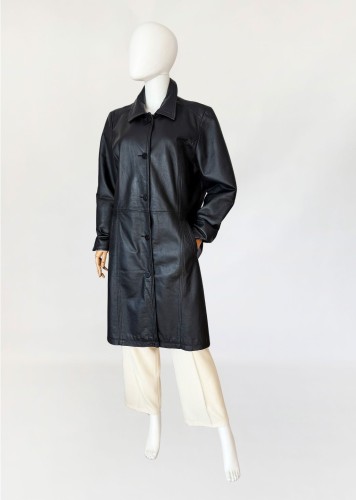 Jednorzędowy skórzany płaszcz vintage (4).jpg