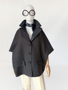 Marella peleryna wełniana oversize