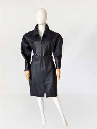 Skórzana sukienka vintage 1980s (9).jpg