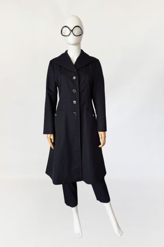 Royal Blizzard czarny płaszcz vintage (4).jpg