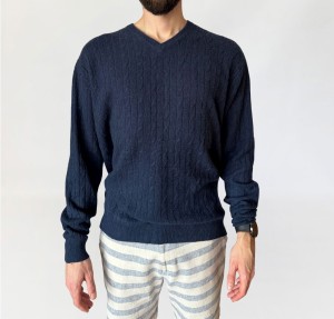 Daniel Bishop sweter vintage 100% kaszmir XL/XXL