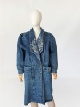 Jeansowy haftowany płaszcz vintage 1980s (5).jpg