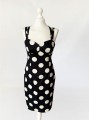Moschino sukienka w grochy vintage 1990s (6).jpg