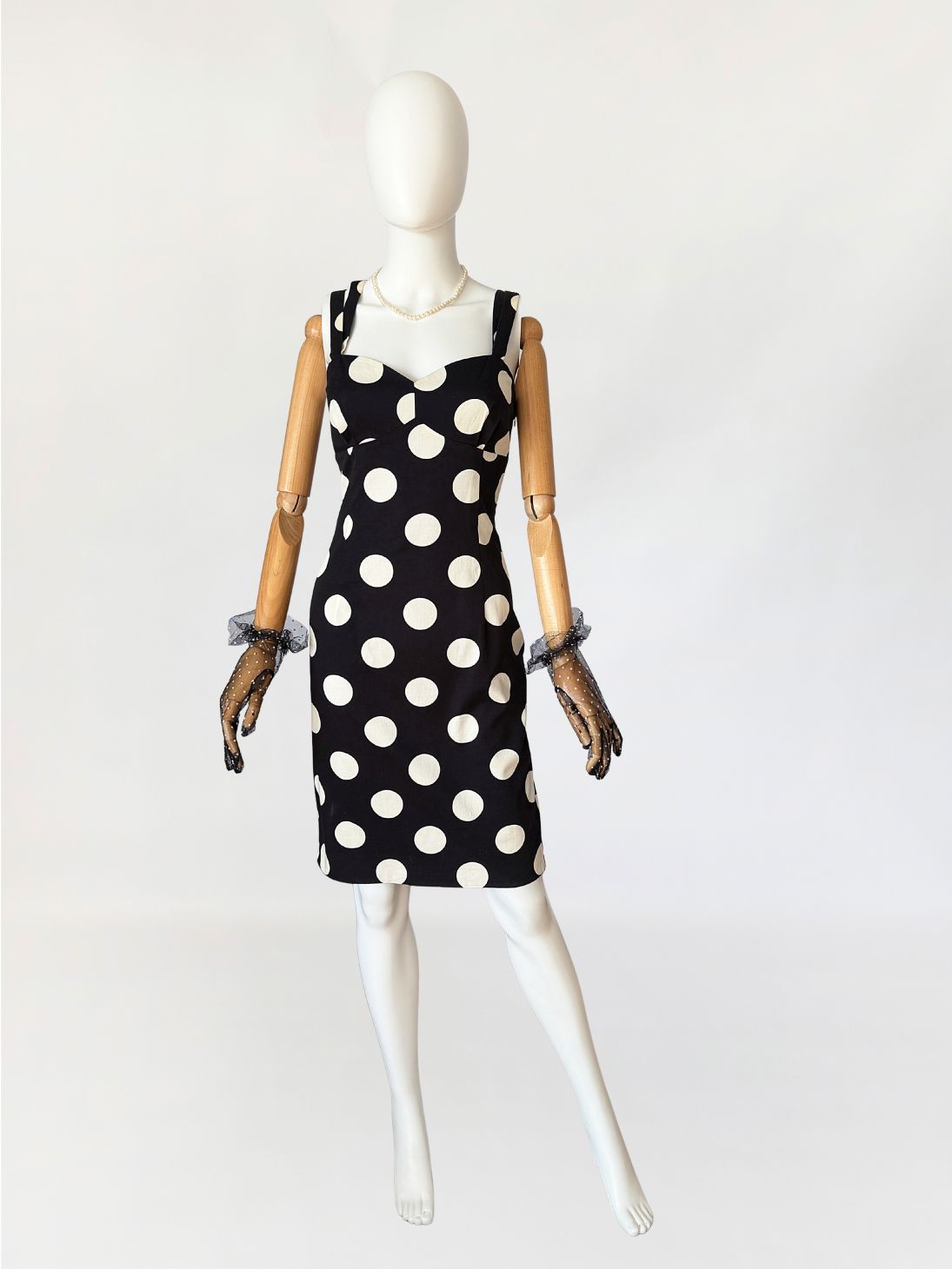 Moschino sukienka vintage 1990s
