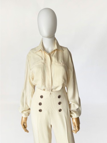 Włoska koszula vintage ze strukturalnego jedwabiu (3).jpg