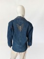 Jeansowa zdobiona kurtka vintage 1980s (3).jpg