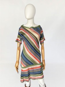 Missoni sukienka w kolorowe pasy