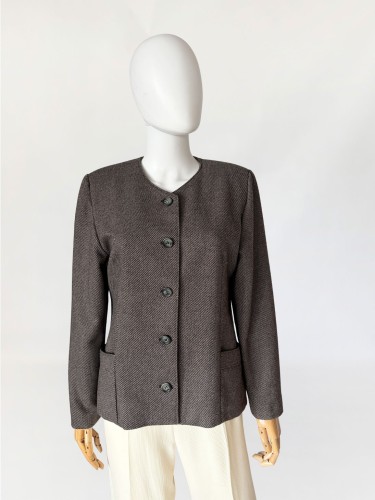 Luisa Spagnoli wełniana marynarka vintage  (3).jpg