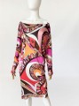 Emilio Pucci sukienka wielobarwny print vintage  (3).jpg