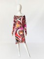Emilio Pucci sukienka wielobarwny print vintage  (6).jpg