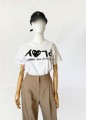 z metką: Comme des Garçons PLAY tshirt z nadrukiem